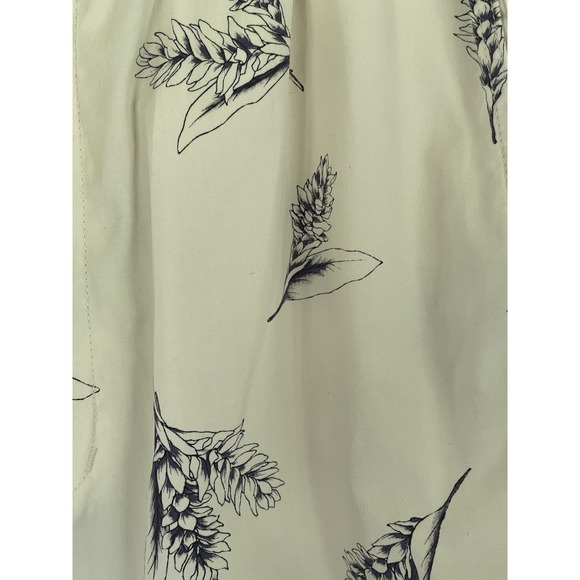 Nanamica Men's Easy Shorts‎ Cream Hawaiian Japan Floral Size 30 New $430 - Picture 3 of 11